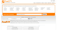 Desktop Screenshot of fontvn.com
